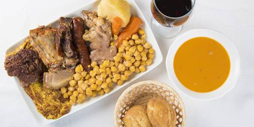 Puchero valenciano, receta tradicional