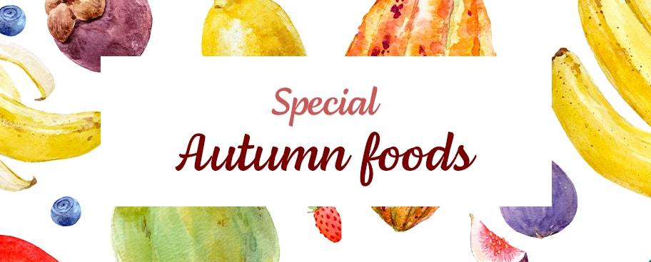 Especial alimentos de otoño