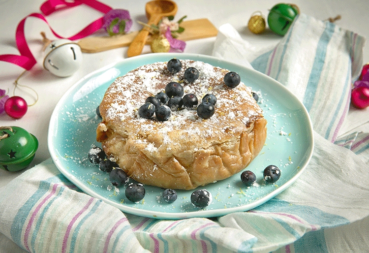 Tarta de queso horneada