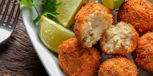 Croquetas de bacalao: receta casera