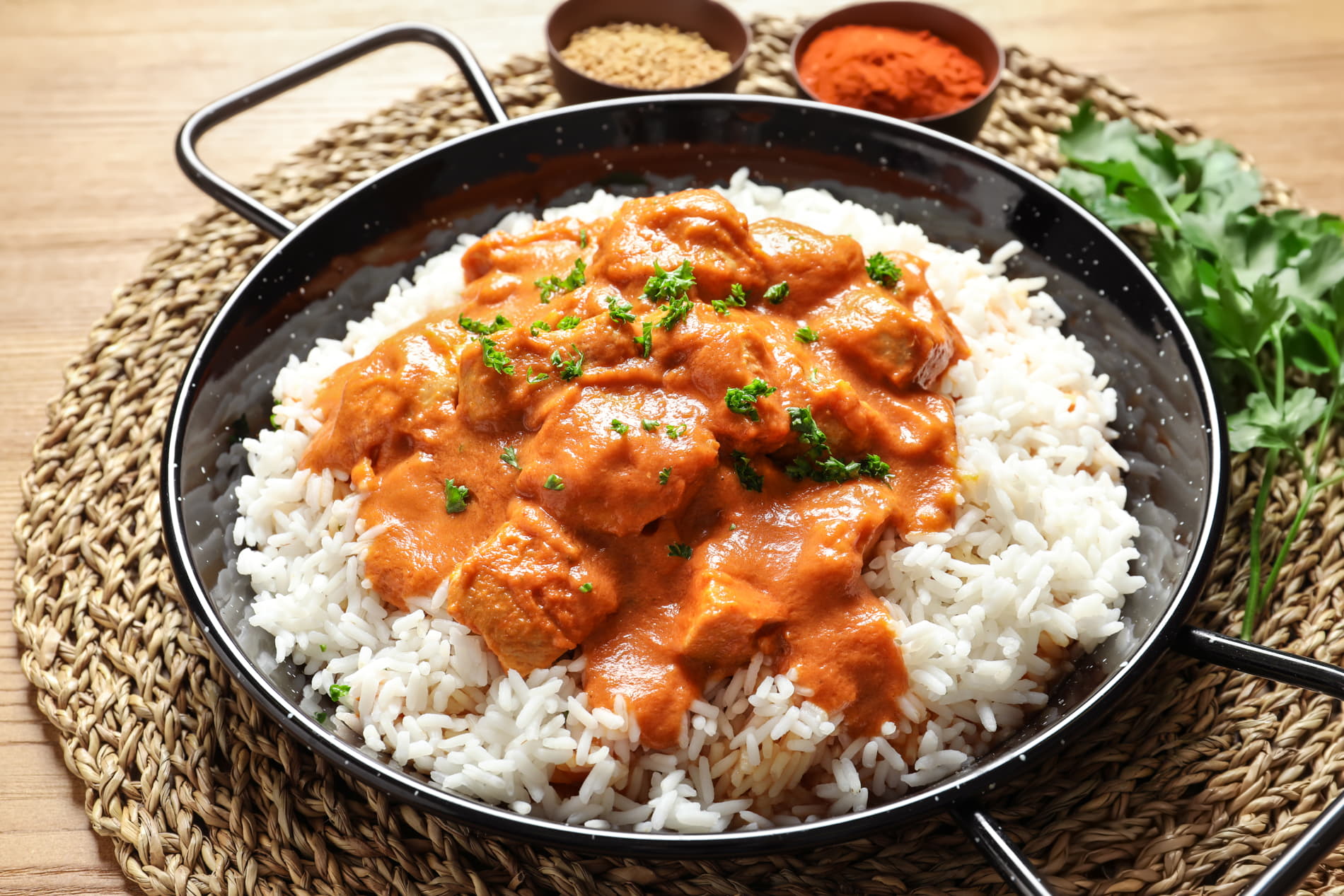 Comida liofilizada Real Turmat - Pollo tikka masala y arroz